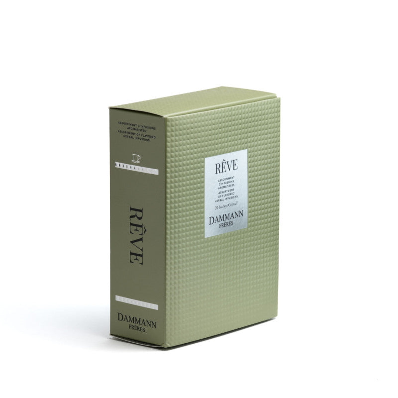 【ダマン フレール】レーヴ(夢)20アソートメント クリタルティーバッグ【DAMMANN FRERES】COFFRET "RÊVE"- 20 SACHETS D'INFUSIONS AROMATISÉES