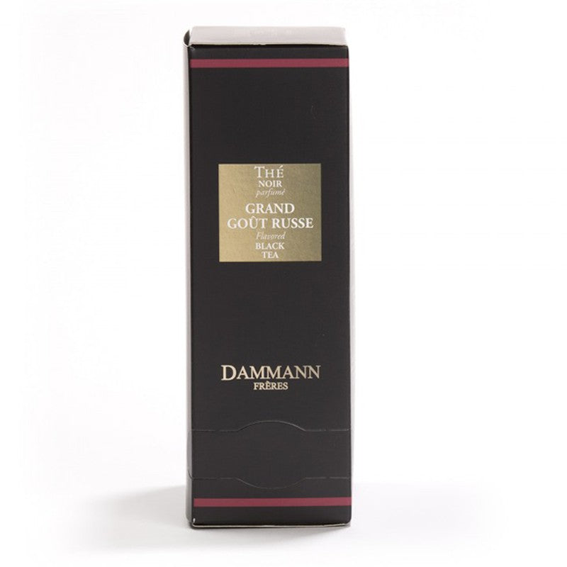 【ダマン フレール】グランド グー ロシア 24のクリスタルティーバッグ入り【DAMMANN FRERES】GRAND GOÛT RUSSE, 24 SACHETS CRISTAL