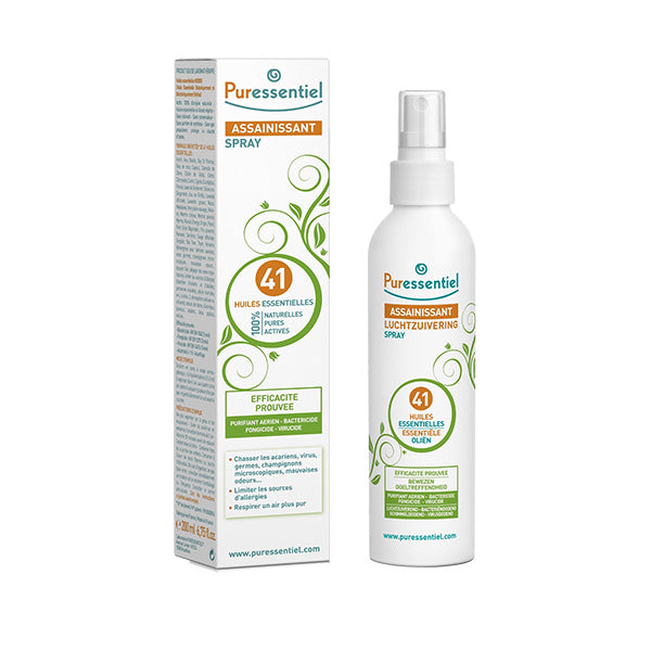 【ピュアエッセンシャル】41のエッセンシャルオイル エアー 消毒 スプレー 200ml 【PURESSENTIEL】SPRAY ASSAINISSANT AUX 41 HUILES ESSENTIELLES 200ml