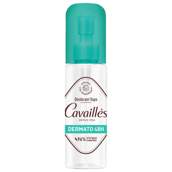 【ロジェ・カバイエス】デオドラント デルマト 48hスプレー(女性向け,汗と臭い,普通から少な目)80ml 【ROGE CAVAILLES】DEODORANT DERMATO 48H VAPO