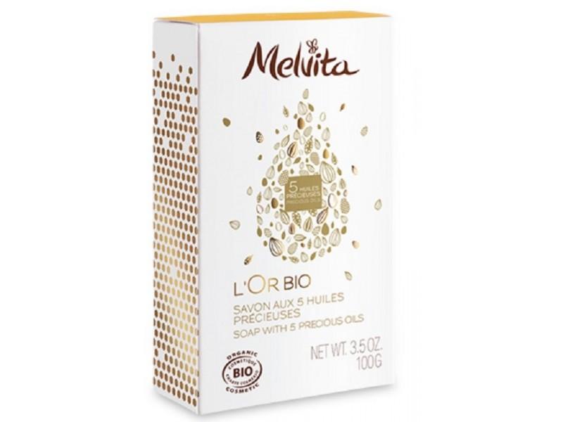 [メルヴィータ] ロルビオ ソープ　100g [MELVITA] L'OR BIO SAVON EXTRAORDINAIRE BIO 100ｇ乾燥肌