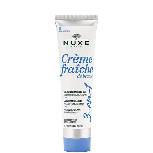 [ニュクス]クレームフレッシュデボーテ 3イン1（顔と目の周りのケア,多機能トリートメント) 100ml [NUXE]CREME FRAICHE DE BEAUTE 3 EN 1