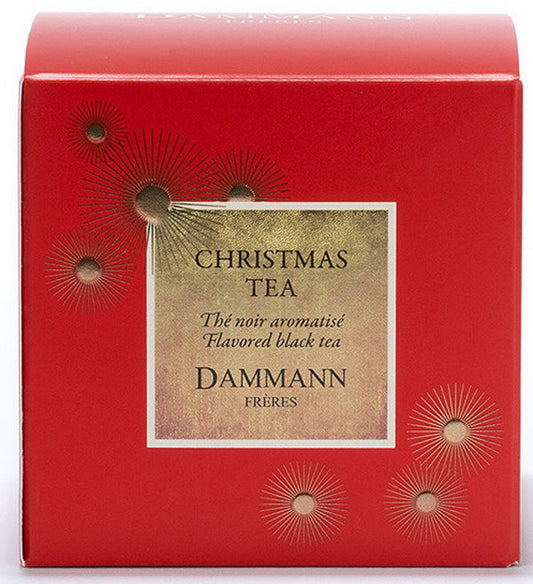 【ダマン フレール】クリスマス　ティー　　25のクリスタルティーバッグ入り【DAMMANN FRERES】CHRISTMAS TEA　25 CRYSTAL SACHES