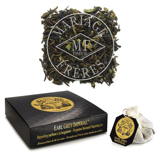 [マリアージュフレール]アールグレイインペリアル　30モスリンコットンティーバック　 【MARIAGE FRERES】EARL GREY IMERIAL 30 MOUSSELINES COTTON TEABAGS