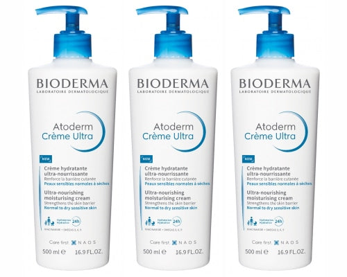 [ビオデルマ]アトデルム クリーム ウルトラ 500ml　3本セット [BIODERMA] ATODERM CREME ULTRA