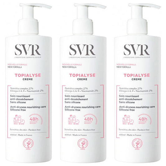 [エスブイアール] トピアリズ クリーム 400ml 3本セット [SVR] TOPIALYSE CREAM 400ml