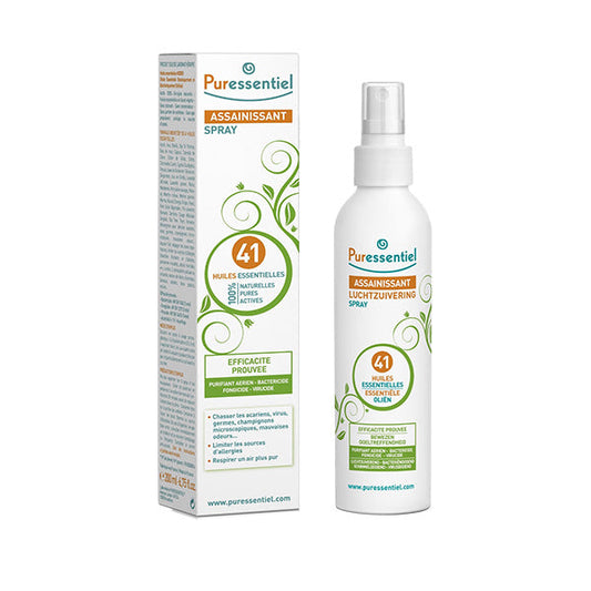 【ピュアエッセンシャル】41のエッセンシャルオイル　エアー　消毒　スプレー　200ml 【PURESSENTIEL】SPRAY ASSAINISSANT AUX 41 HUILES ESSENTIELLES 200ml
