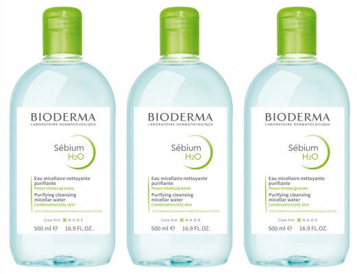 [ビオデルマ] セビウムエッチツーオー 500ml 3本セット[BIODERMA]SEBIUM H2O