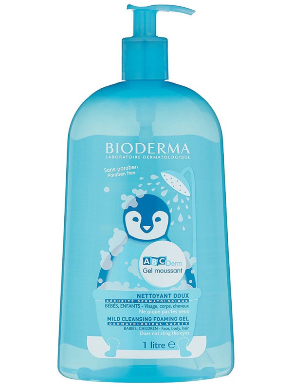 [ビオデルマ] ABC デルム 　ジェル　ムーサン1000ml [BIODERMA]ABC DERM MOUSSANT GEL NETTOYANT DOUXPP