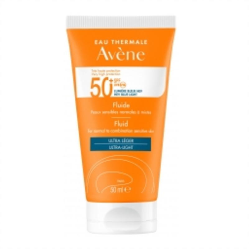 [アベンヌ]  サンハイプロテクション フルイド SPF50+ 50ml 香料 入り  -[AVENE] FLUIDE SPF50+ 50ml