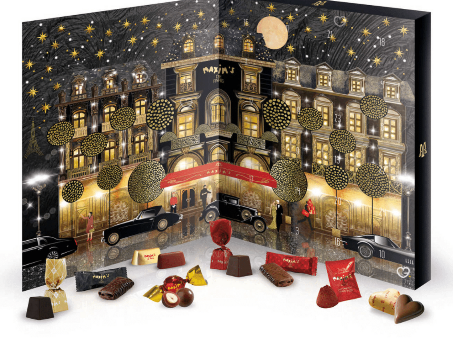 [マキシム・ド・パリ] クリスマス チョコレート アドベントカレンダー 2025 [MAXIM'S DE PARIS]CHRISTMAS ADVENT CALENDAR