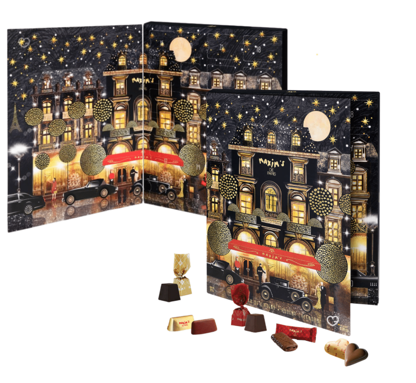 [マキシム・ド・パリ] クリスマス チョコレート アドベントカレンダー 2025 [MAXIM'S DE PARIS]CHRISTMAS ADVENT CALENDAR