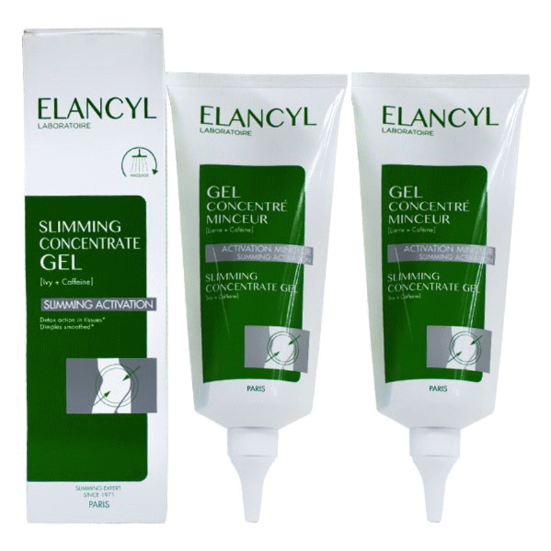 [エランシル] アクティブマッサージャージェル 200ml 2本セット [ELANCYL] GEL CONCENTRE MINCEUR 200ml　2PCS