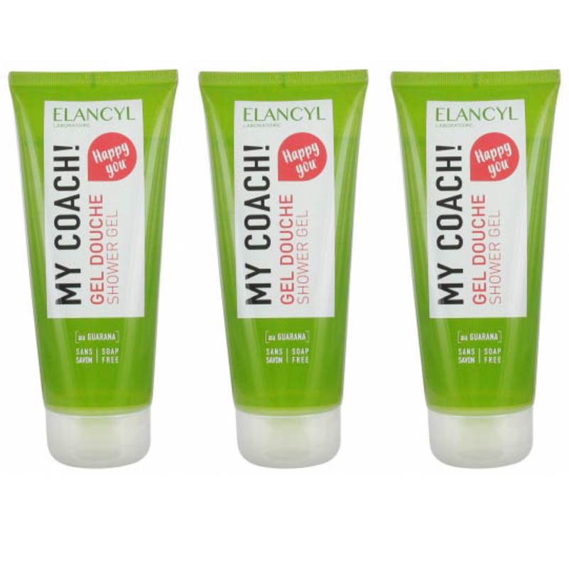 [エランシル] マイコーチ シャワージェル 200ml 3本セット -[ELANCYL] MY COACH! GEL DOUCHE 200ml 3pc