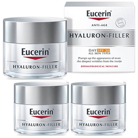 [ユーセリン] ヒアルロンフィラー デイクリーム 50ml 3個セット [EUCERIN] HYALURON-FILLER + 3x EFFECT DAY SPF-30 ALL SKINS 50ml 3pc