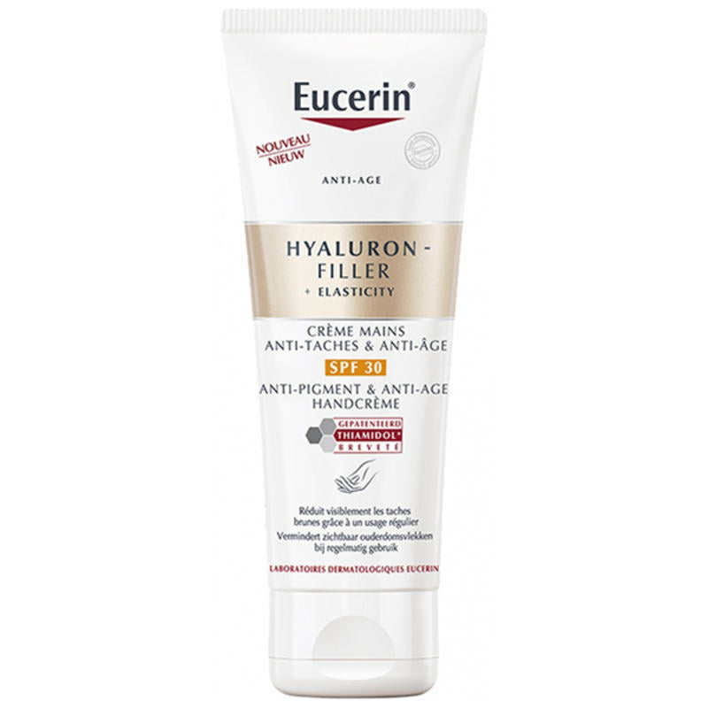 [ユーセリン] ヒアルロンフィラー+ エラスティシティ ハンドクリーム SPF30 75ml -[EUCERIN] HYALURON-FILLER + ELASTICITY CREME MAINS ANTI-TACHES & ANTI-AGE 75ml