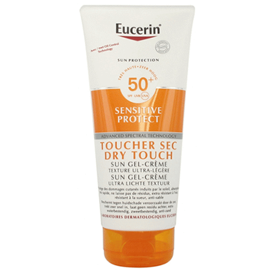 【ユーセリン】サンプロテクション ジェルクリーム SPF50+（日焼けによる肌ダメージから守る,ドライタッチの仕上がり）200ml 【EUCERIN】SUN PROTECTION SUN SENSITIVE PROTECT GEL-CREME TOUCHER SEC SPF50+ 200ml