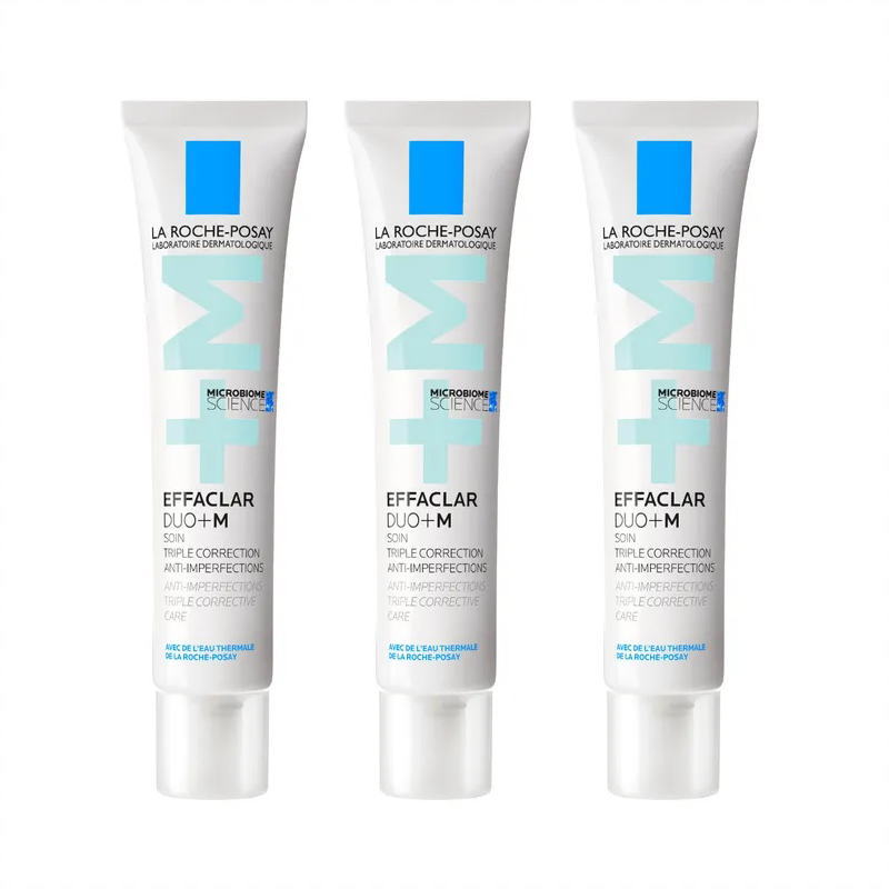 [ラロッシュポゼ] エファクラ デュオ+Ｍ アンチインパーフェクト トリプル コレクション トリートメント 40ml 3本セット -[LA ROCHE POSAY] EFFACLAR DUO+M SOIN TRIPLE CORRECTION ANTI-IMPERFECTIONS 40ml 3pc