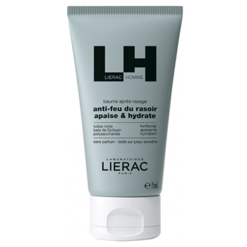 [リーラック] リーラック オム シェービングバーム（髭剃り後）75ml -[LIERAC] LIERAC HOMME BAUME APAISANT APRES-RASAGE 75ml