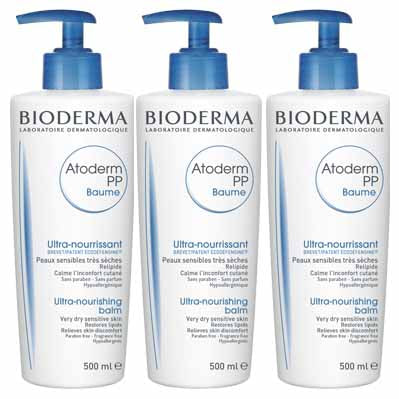 [ビオデルマ] アトデルム PP バーム 500ml 3本セット[BIODERMA]ATODERM PP BAUME