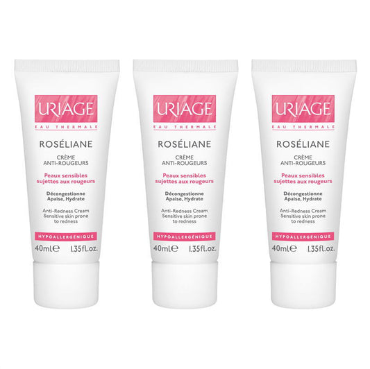 [ユリアージュ] ロゼリアーヌ アンチルージュクリーム 40ml 3本セット -[URIAGE] ROSELIANE CREME ANTI-ROUGEUR 40ml 3pc