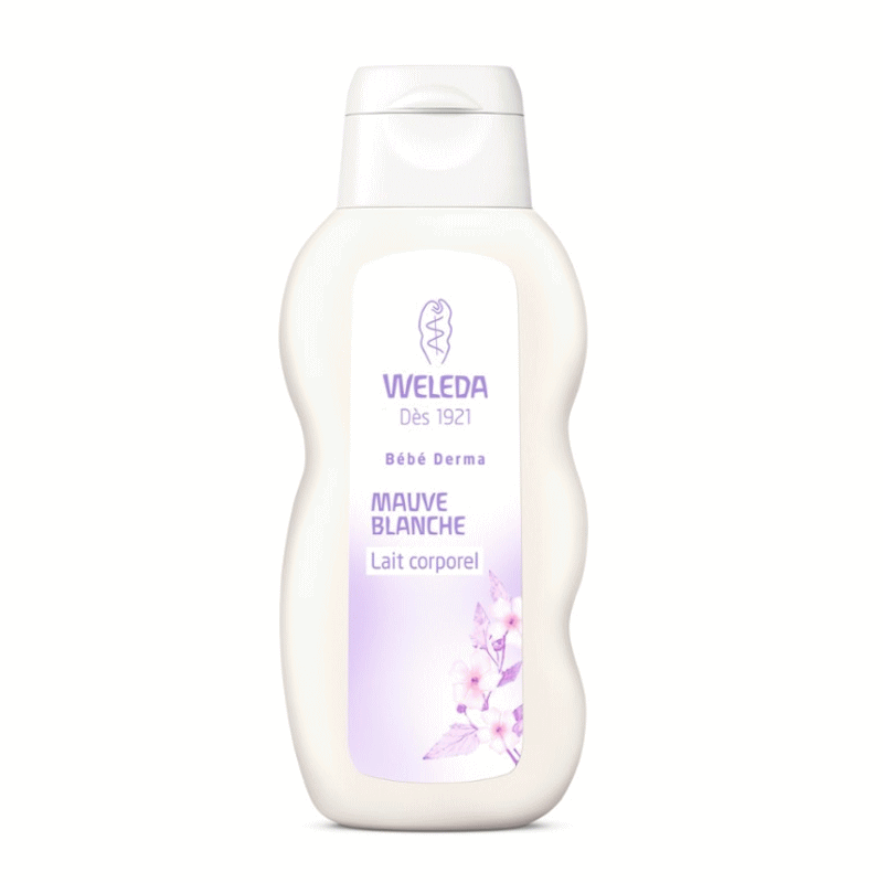 [ヴェレダ] マイルド ベビー ミルクローション 200ml [WELEDA] Lait corporel à la Mauve blanche 200ml