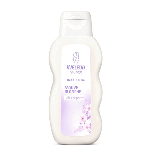 [ヴェレダ] マイルド ベビー ミルクローション 200ml [WELEDA] Lait corporel à la Mauve blanche 200ml