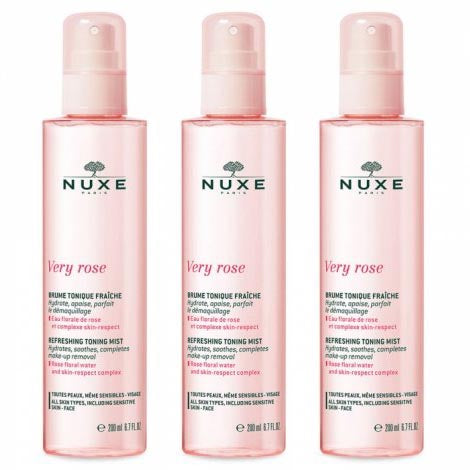 [ニュクス] ヴェリィ ローズ トーニング ミスト 200ml 3本セット[NUXE] VERY ROSE BRUME TONIQUE FRAICHE 200ml