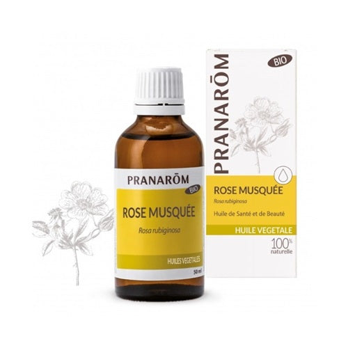 プラナロム 　ローズヒップオイル BIO 50ml PRANAROM HUILE VEGETAL ROSE MUSQUEE BIO